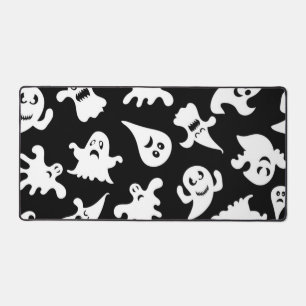 Ghost pattern desk mat