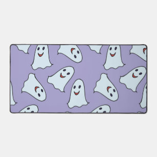 Ghost pattern desk mat