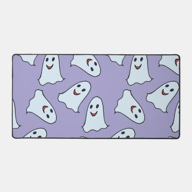 Ghost pattern desk mat (Front)