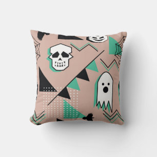 Ghost pattern,halloween theme seamless pattern wit cushion