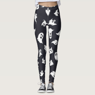 Ghost pattern leggings