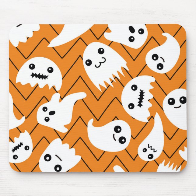 Ghost pattern mouse pad (Front)