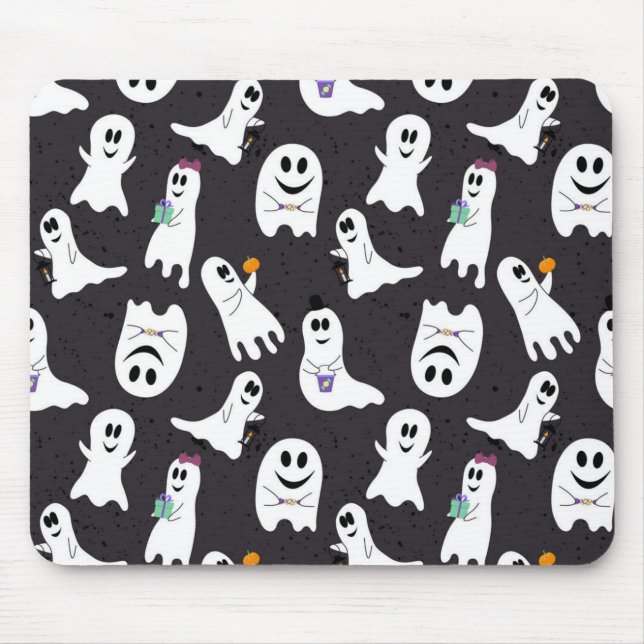 Ghost pattern mouse pad (Front)