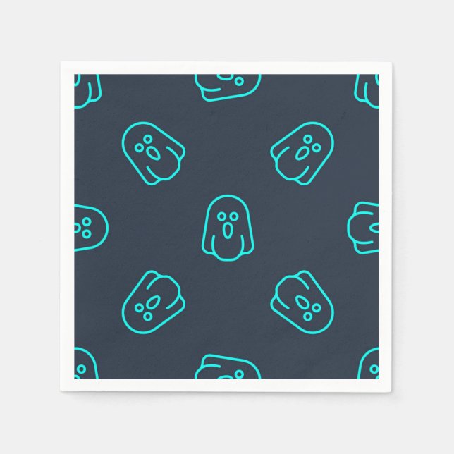 Ghost pattern napkin (Front)