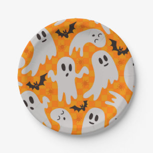 Ghost pattern paper plate