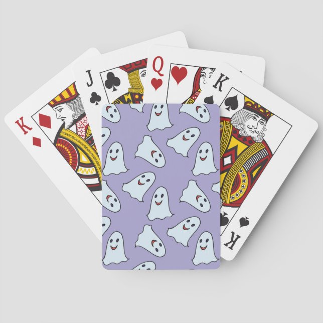 Ghost pattern playing cards (Back)