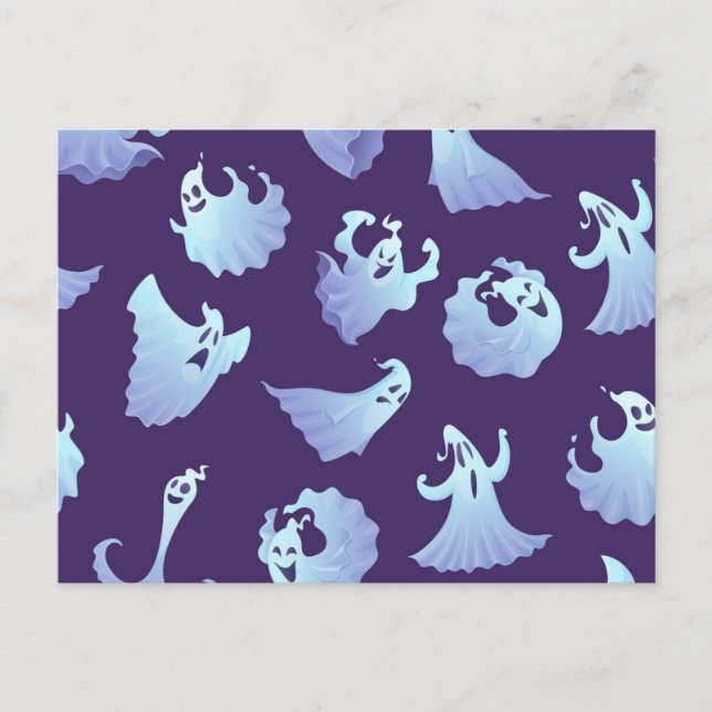 Ghost pattern postcard (Front)