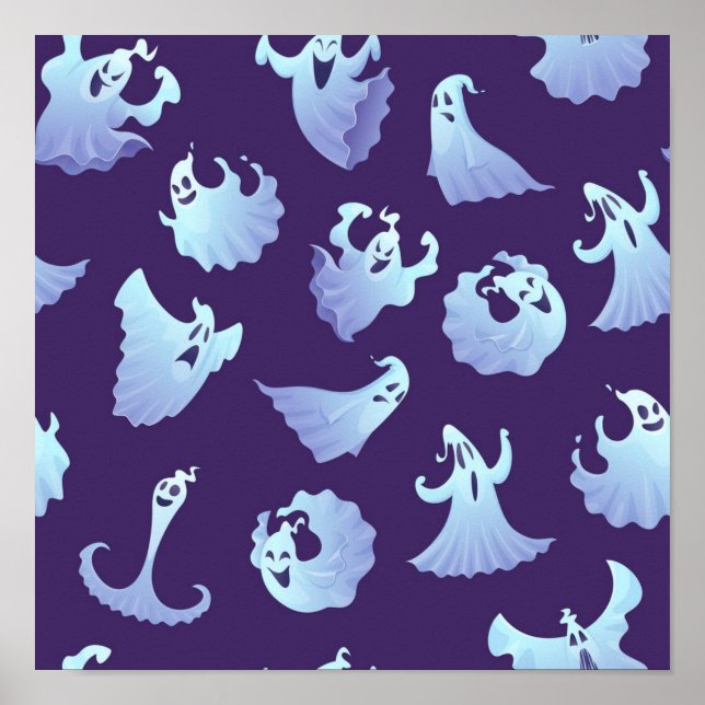 Ghost pattern poster (Front)
