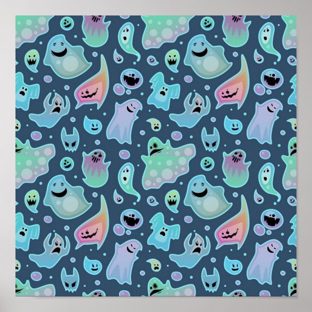 Ghost pattern poster (Front)
