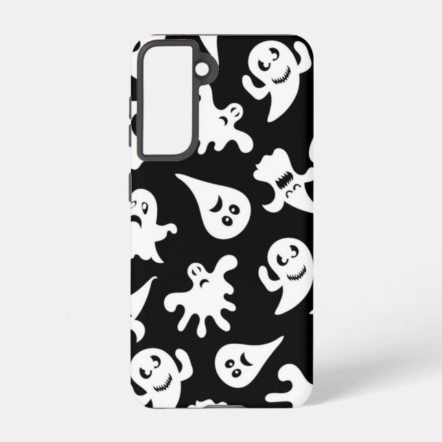 Ghost pattern samsung galaxy s21 case (Back)