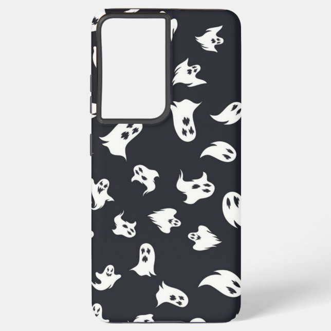 Ghost pattern samsung galaxy s21 ultra case (Back)