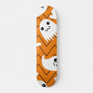 Ghost pattern skateboard