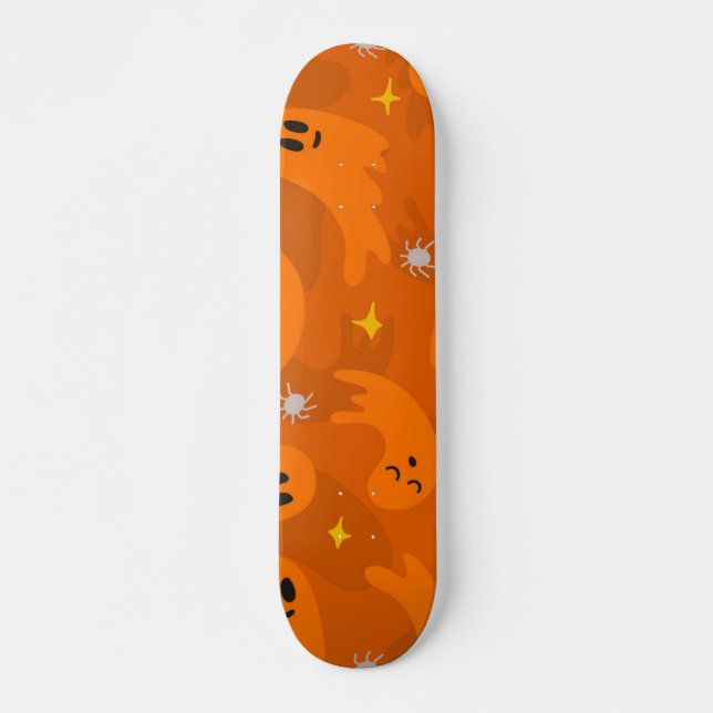 Ghost pattern skateboard (Front)