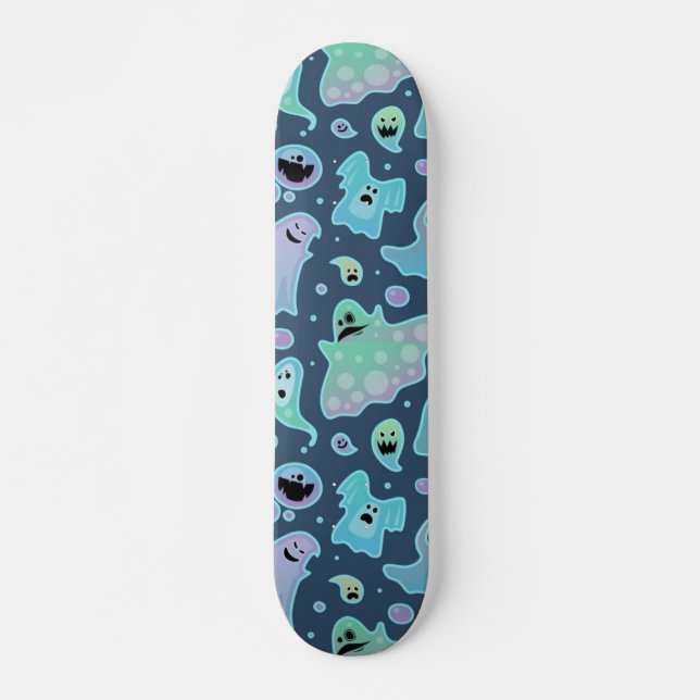 Ghost pattern skateboard (Front)
