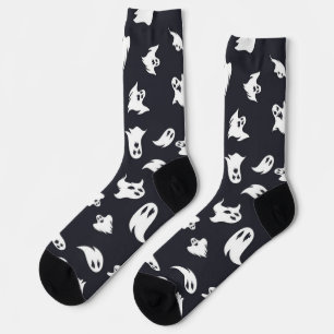 Ghost pattern socks