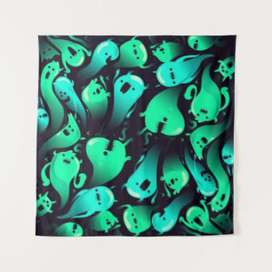 Ghost pattern tapestry