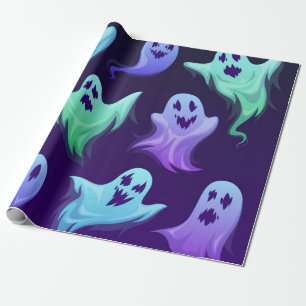 Ghost pattern wrapping paper