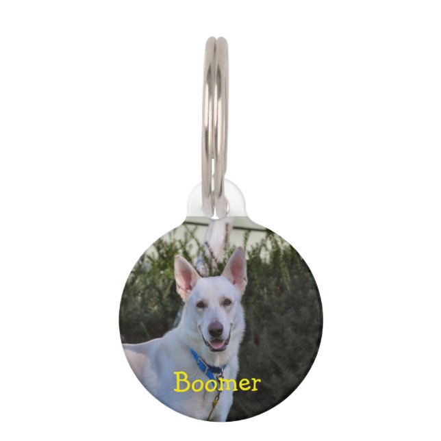 Ghost Pet Tag (Front)