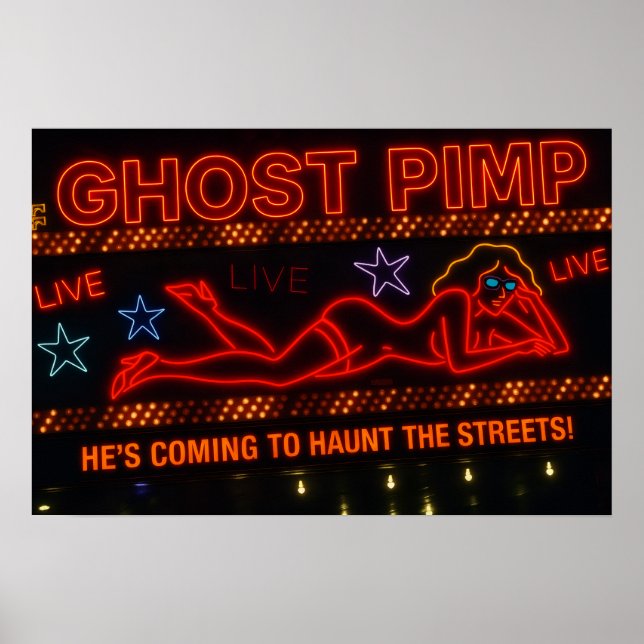 Ghost Pimp Movie Poster (Front)