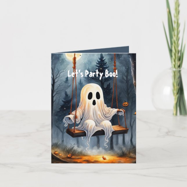 Ghost Play Invitation (Front)
