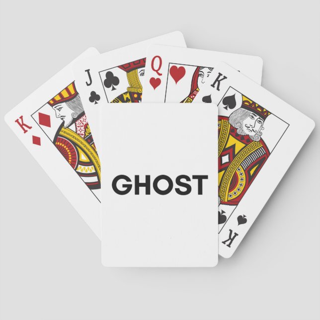 ghost playing cards (Back)