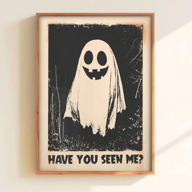Ghost Printable Wall Art Funny Halloween Art Print (Creator Uploaded)