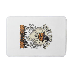 Ghost Pumpkin Shirt Vintage Halloween Engraving Te Bath Mat