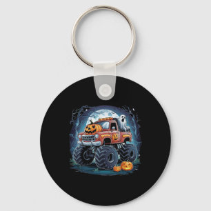 Ghost Pumpkin Spooky Season Halloween Costume Key Ring