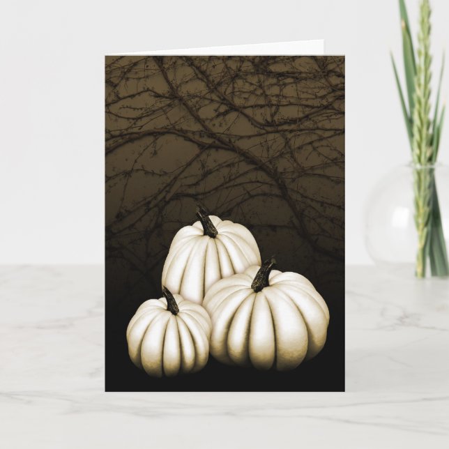 Ghost Pumpkins Card (Front)