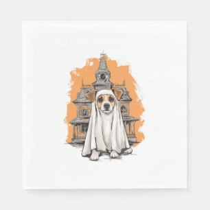 Ghost Pup – Spooky Dog Costume Napkin