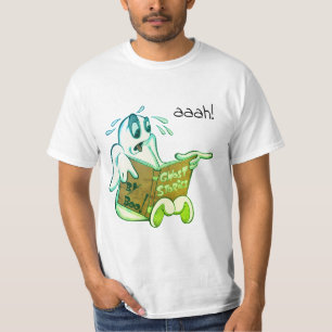 Ghost Reading Ghost Stories  T-Shirt *