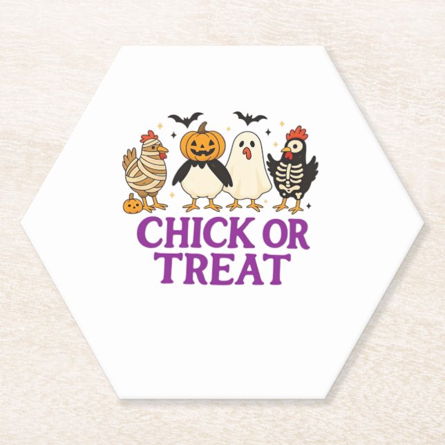 Ghost Reading in Cosy Halloween Library Classic T- Paper Coaster (Front)