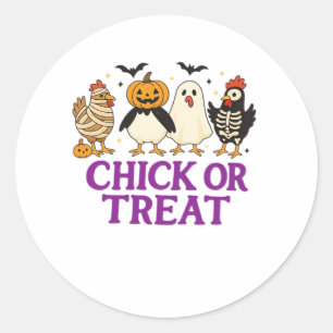 Ghost Reading in Cozy Halloween Library Classic T- Classic Round Sticker