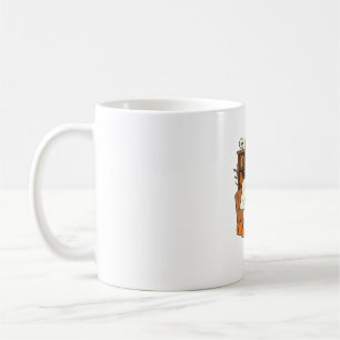 Ghost Reading in Cozy Halloween Library Classic T- Coffee Mug