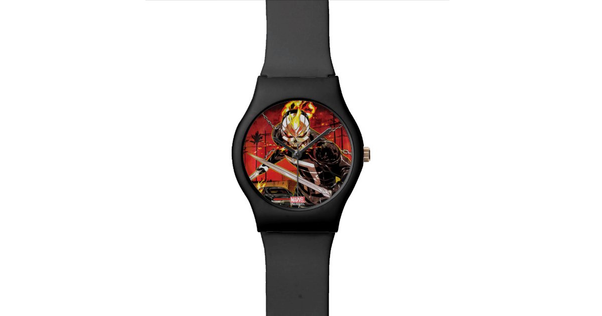Ghost Rider With Knives Watch | Zazzle.co.nz