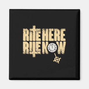 Ghost Rite Here Title  Magnet
