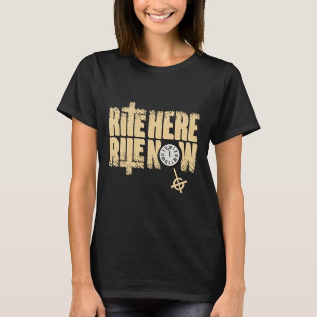 Ghost Rite Here Title  T-Shirt (Front)
