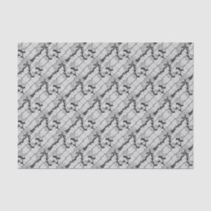Ghost Rose Climbing a Chain Link Fence Seamless Pa Tissue Paper