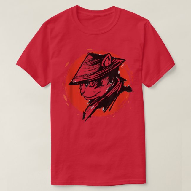 Ghost Samurai Warrior Way Of The Bushido Samurai M T-Shirt (Design Front)