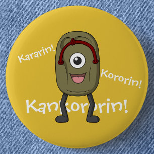 Ghost Sandal Bakezori- Funny Yokai 6 Cm Round Badge