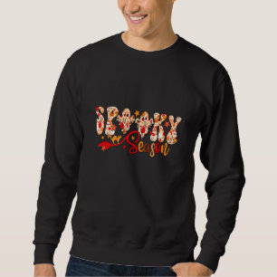 Ghost Season Fall Halloween Thanksgiving Cute Ghos Sweatshirt
