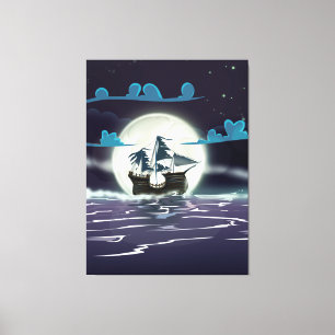 Ghost Ship Canvas Print