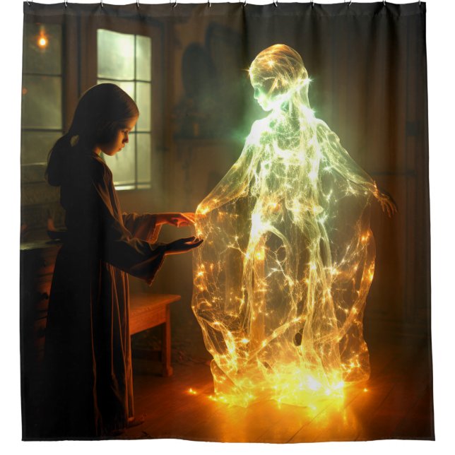 Ghost Shower Curtain (Front)