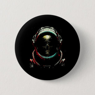 Ghost Skeleton - Spooky Skull Halloween Costume 6 Cm Round Badge