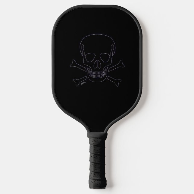 Ghost Skull pickleball paddle (Front)