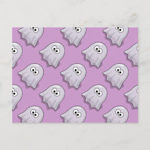 Ghost - Spooky Haunted Postcard