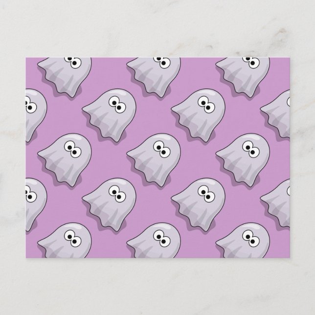 Ghost - Spooky Haunted Postcard (Front)