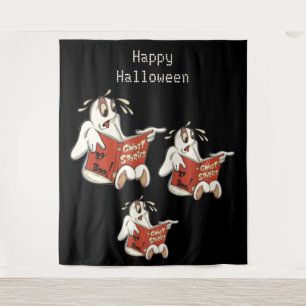 Ghost Stories Halloween Backdrop Tapestry