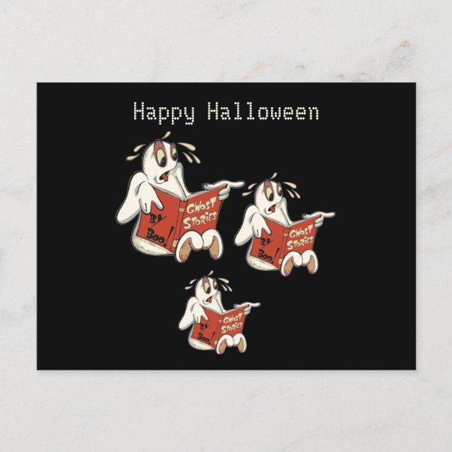 Ghost Stories Halloween Postcard (Front)