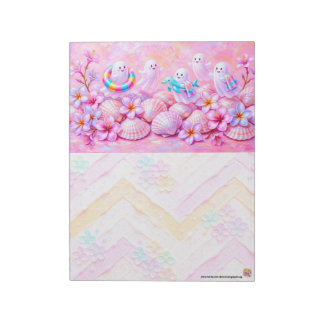 Ghost Summerween Beach Notepad